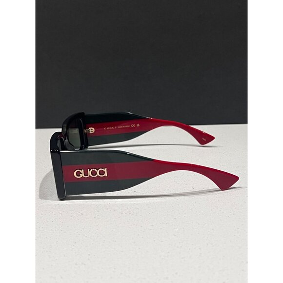 Gucci Pop Web GG1860S rectangular sunglasses NEW - Picture 7 of 10
